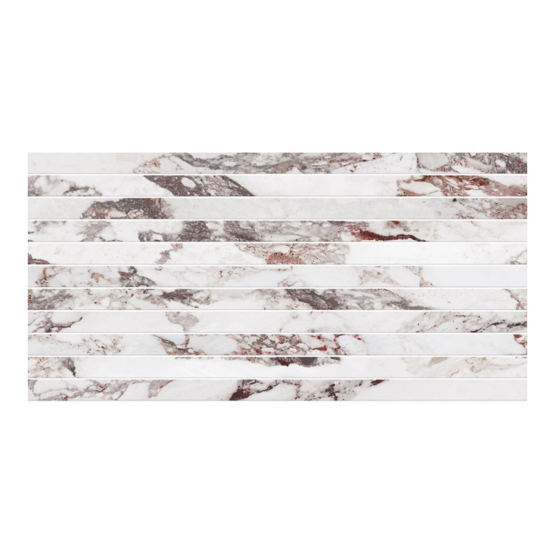 Calacatta Viola porcelain mosaic sheet
