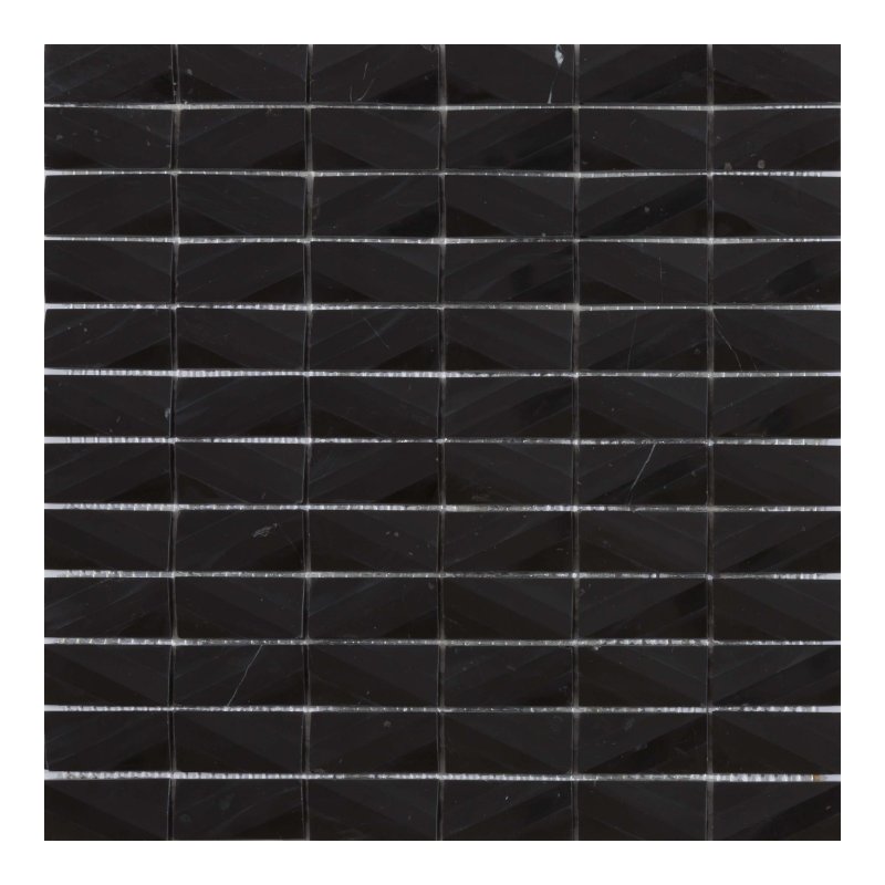 Fancy Mosaic Black marble mosaic sheet