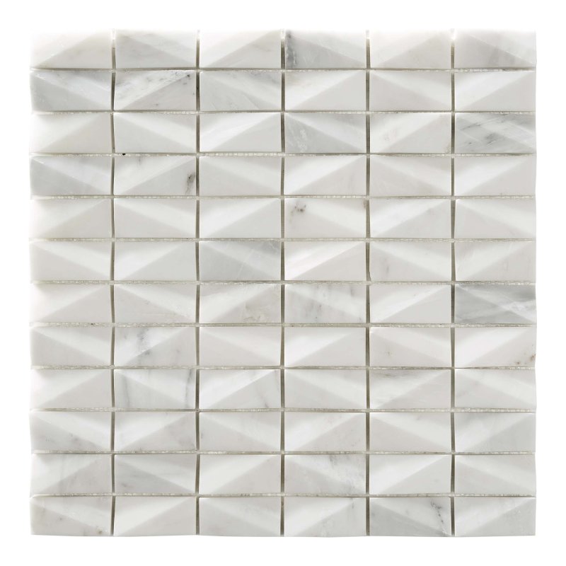Fancy Mosaic White marble mosaic sheet