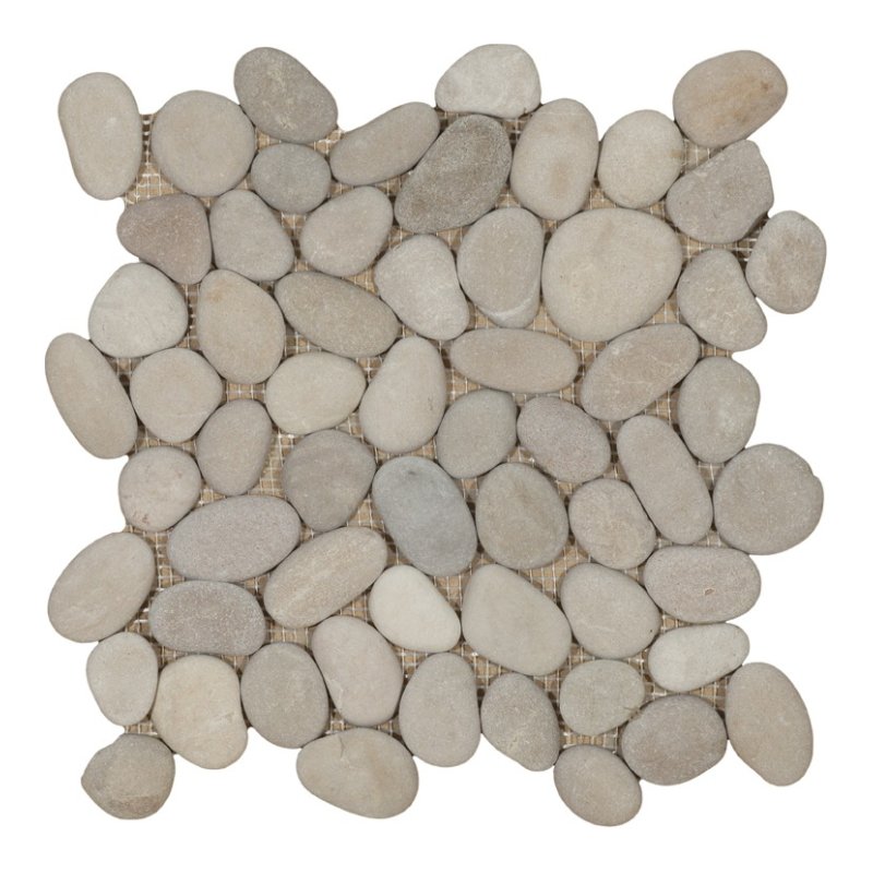 Inriver Pebble Mosaic Beige pebble mosaic sheet