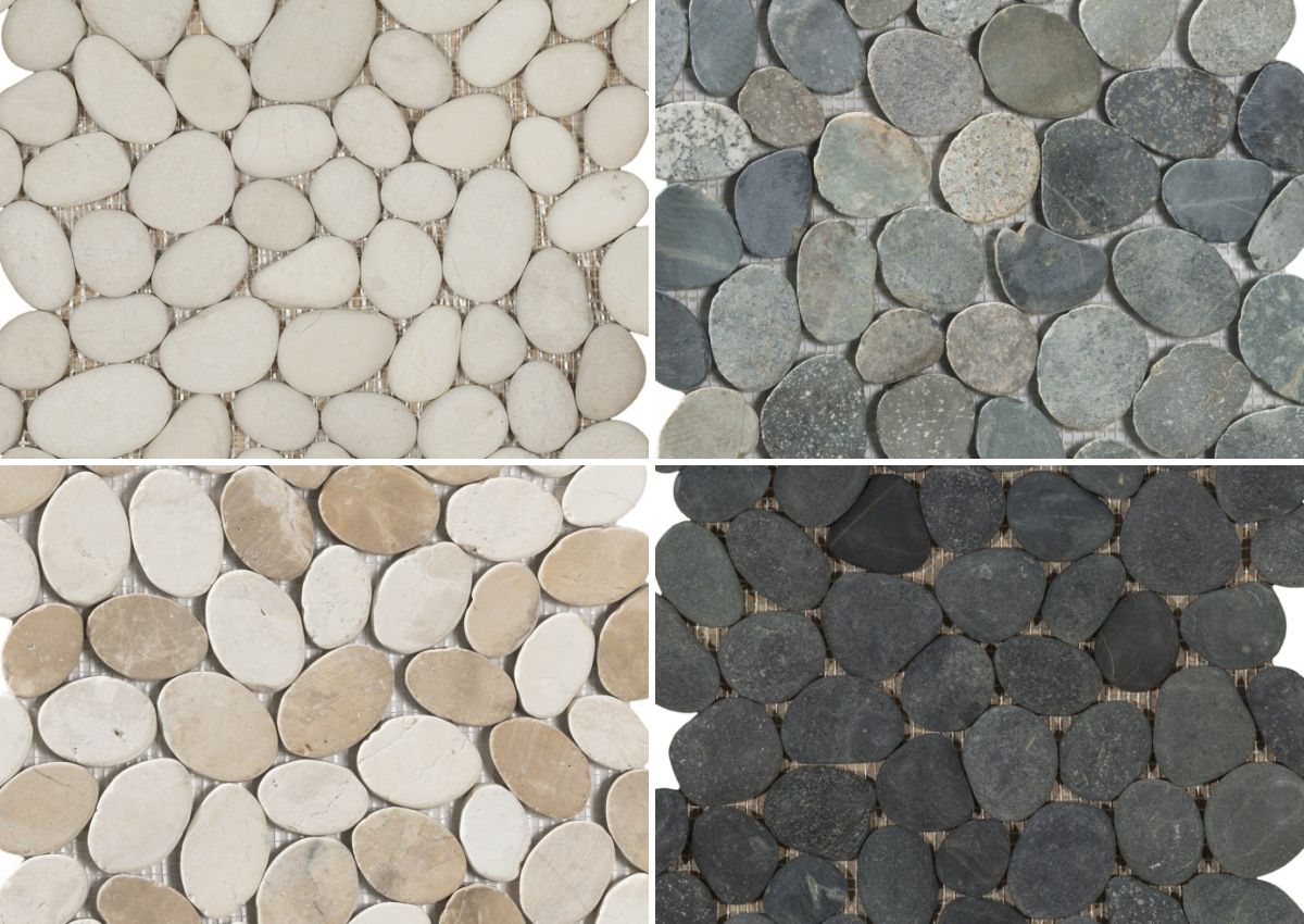 Inriver Pebble Mosaic