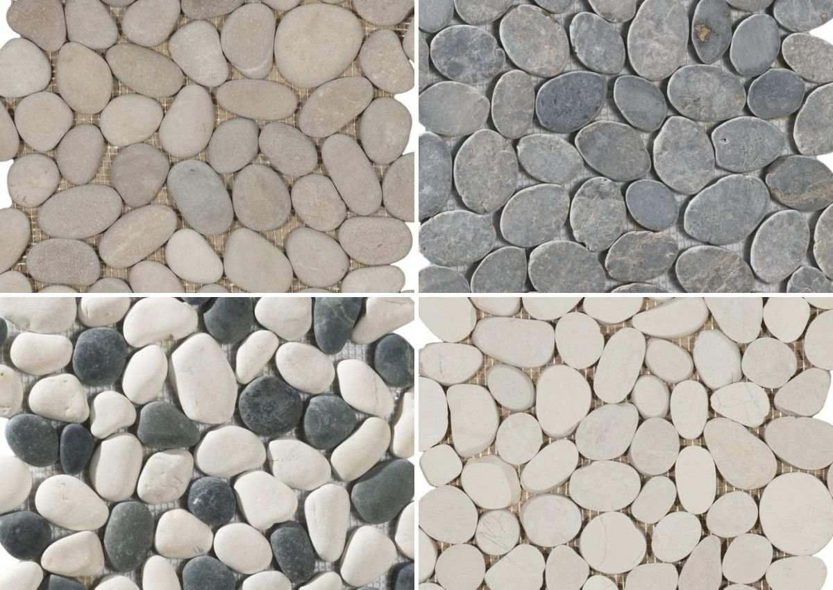 Inriver Pebble Mosaic