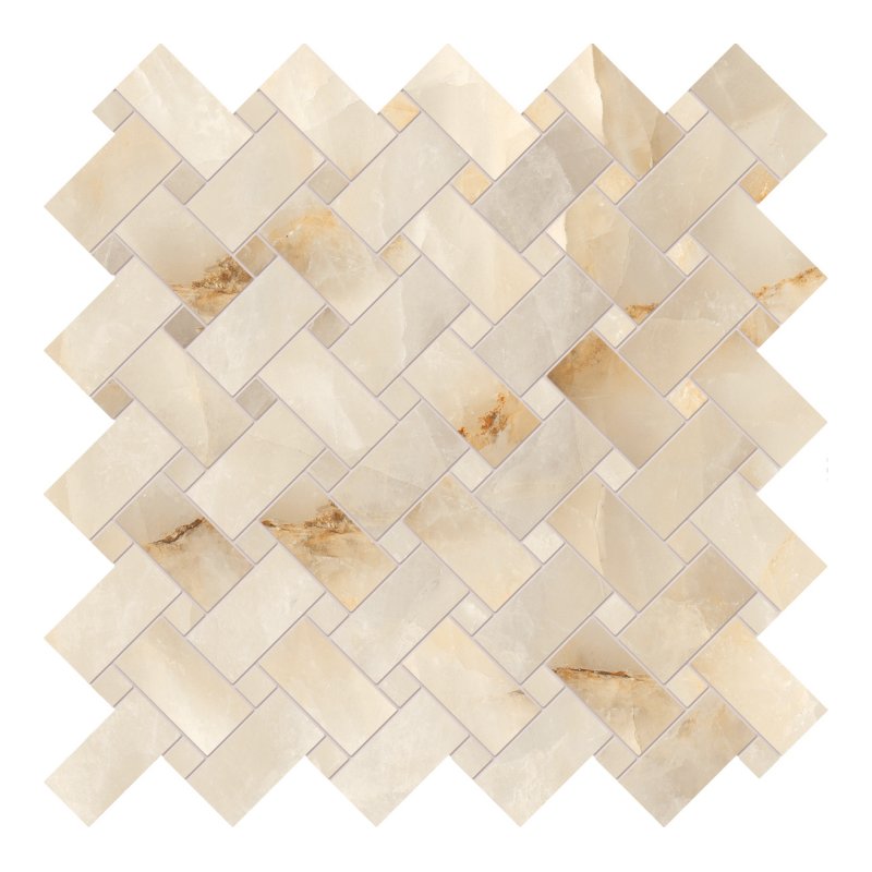 Tele Di Marmo Crystal Decor Extra Ivory porcelain tile