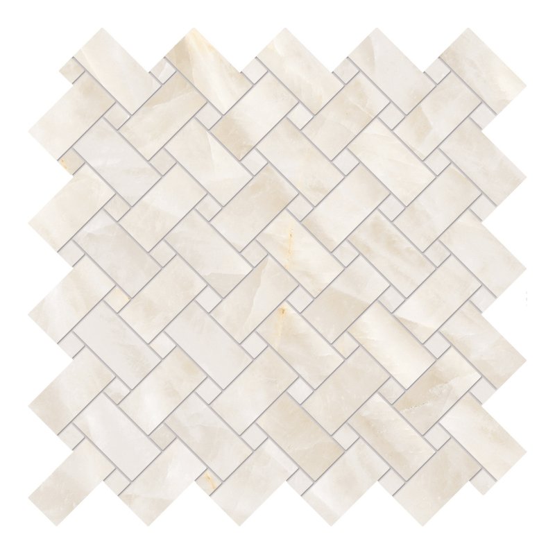 Tele Di Marmo Crystal Decor Vitrum White porcelain tile