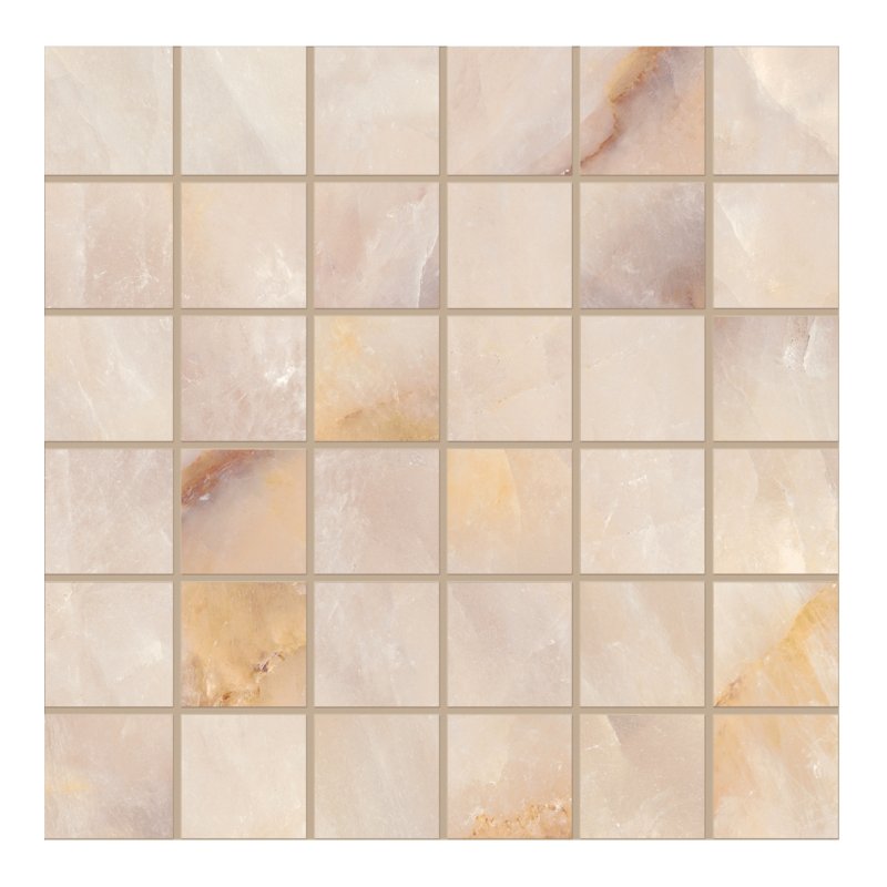 Tele Di Marmo Crystal Mosaic Extra Pink porcelain tile